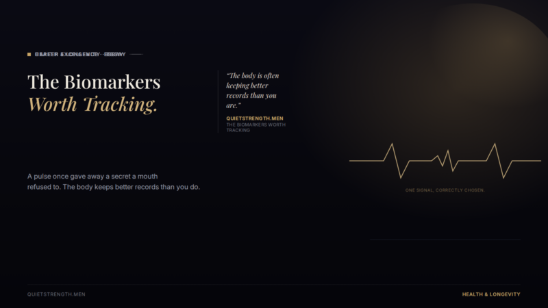 The Biomarkers Worth Tracking
